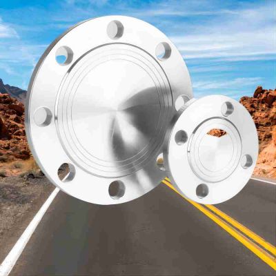 orifice blind flange pn16 pn10 ANSI B16.5 forged blind flange
