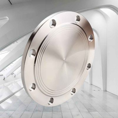 bossed blind flange ASME B16.5 Class 600 Carbon Steel SS304 Threaded Blind Flange
