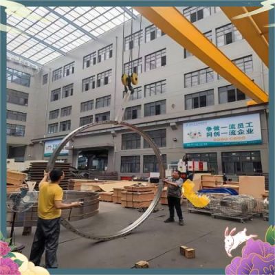 Large dimension DN 1000 forged steel big flange